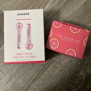 Sonage Baby Frioz Mini Icy Globes & The Scrub Set Bundle